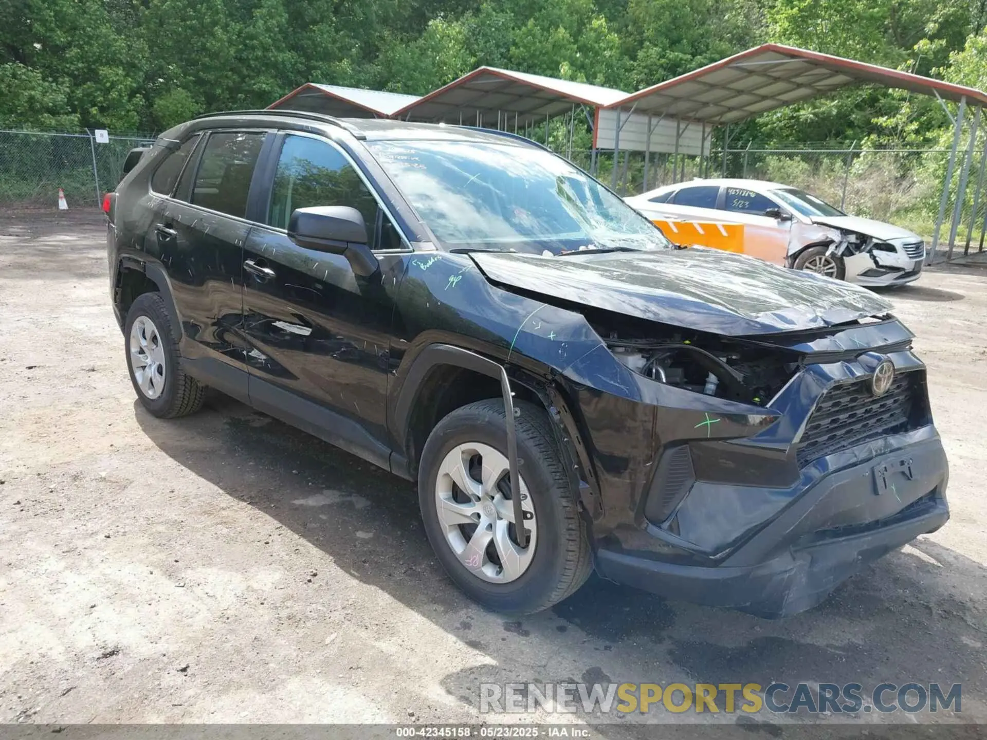 1 fotografías del automóvil dañado 2T3H1RFV9LW100122 TOYOTA RAV4 2020