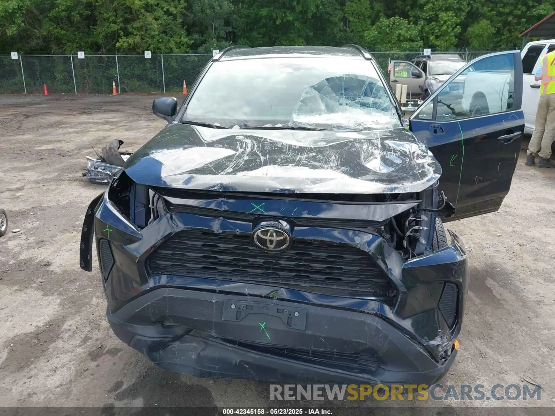 6 fotografías del automóvil dañado 2T3H1RFV9LW100122 TOYOTA RAV4 2020