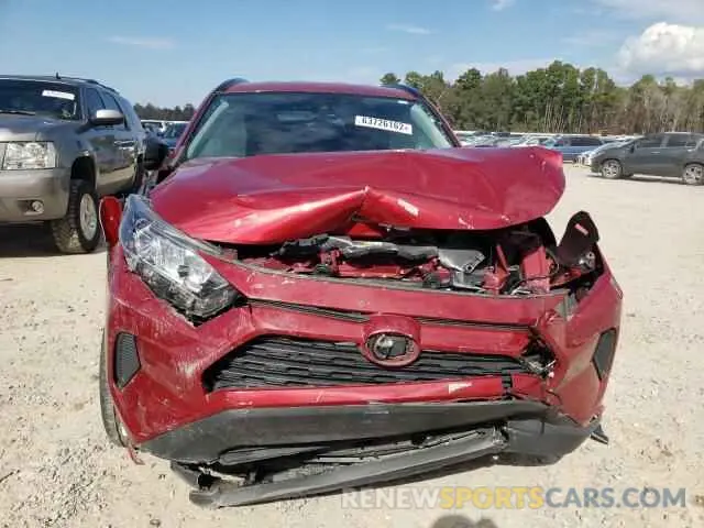 9 fotografías del automóvil dañado 2T3H1RFVXLC039123 TOYOTA RAV4 2020
