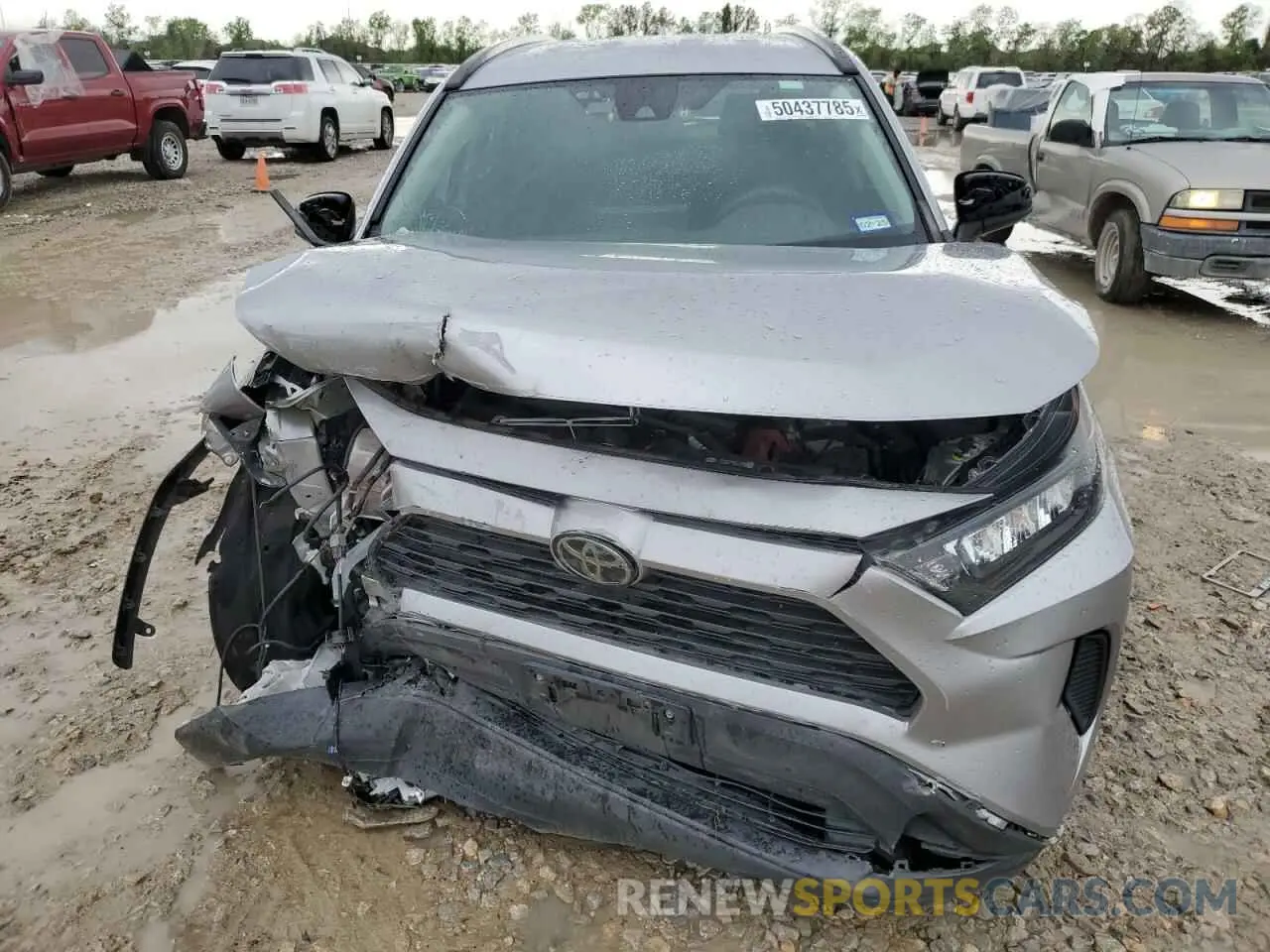 5 fotografías del automóvil dañado 2T3H1RFVXLC046671 TOYOTA RAV4 2020