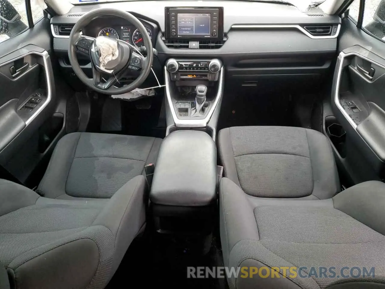8 fotografías del automóvil dañado 2T3H1RFVXLC046671 TOYOTA RAV4 2020