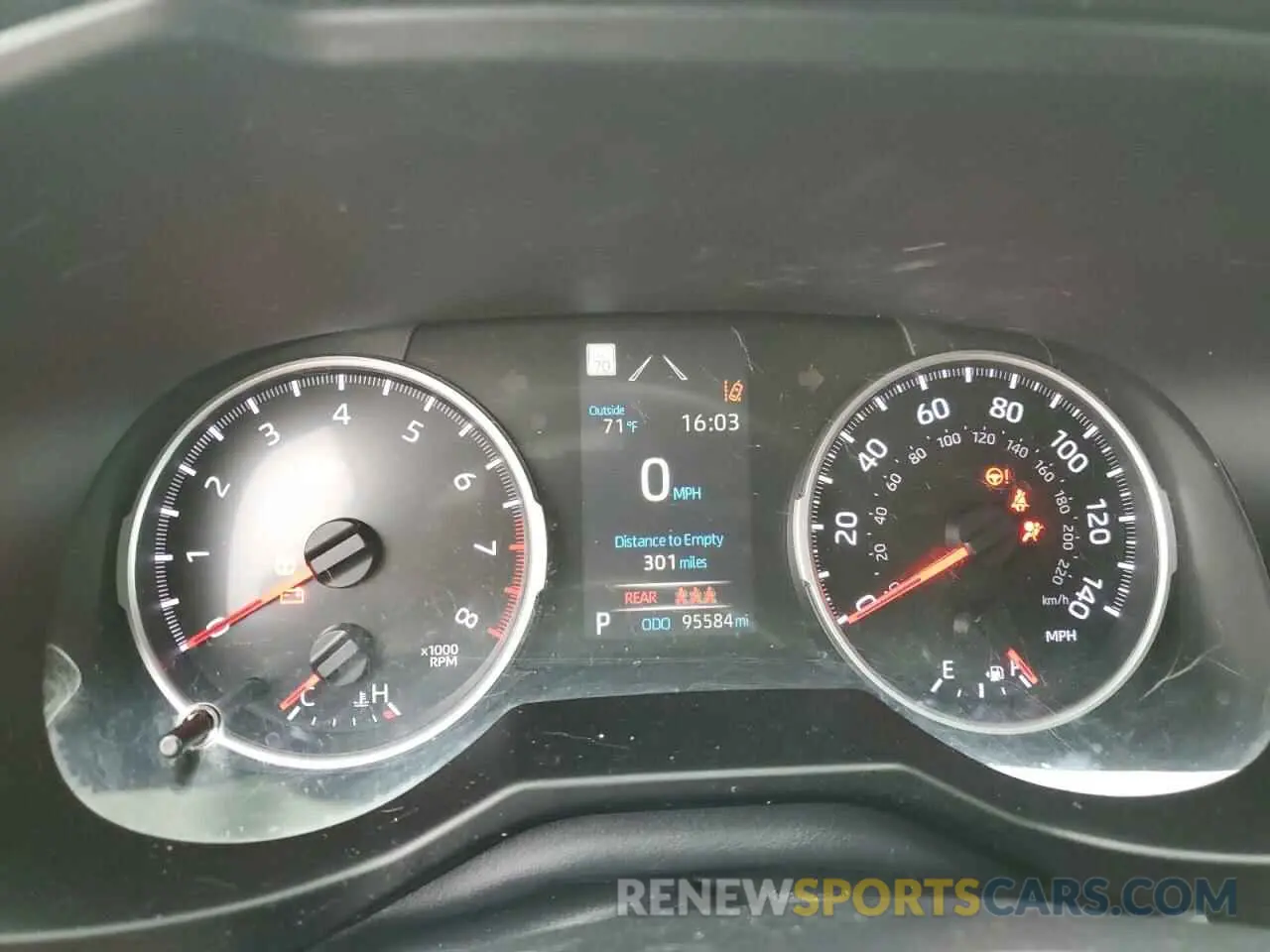 9 fotografías del automóvil dañado 2T3H1RFVXLC046671 TOYOTA RAV4 2020