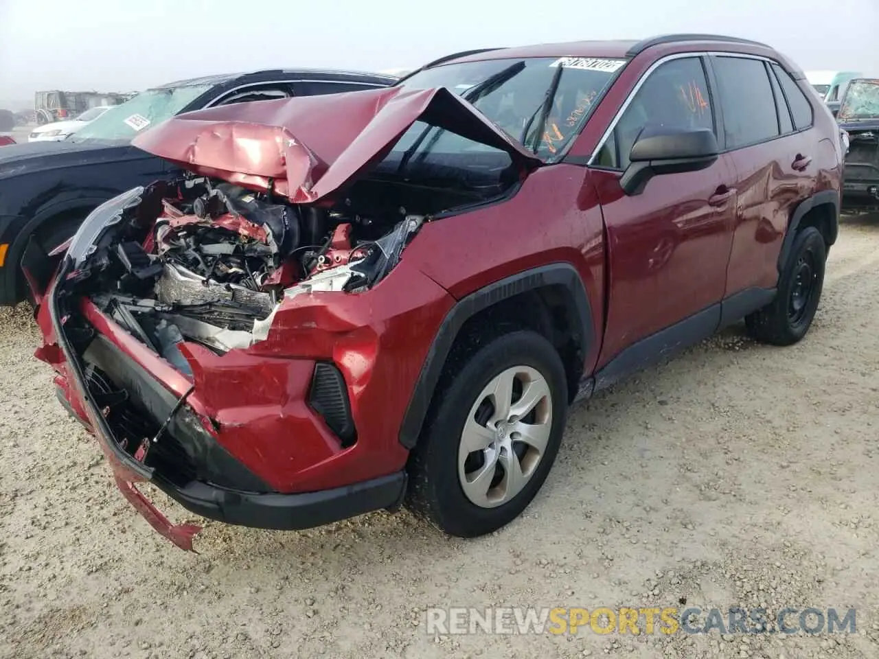 1 fotografías del automóvil dañado 2T3H1RFVXLW061654 TOYOTA RAV4 2020