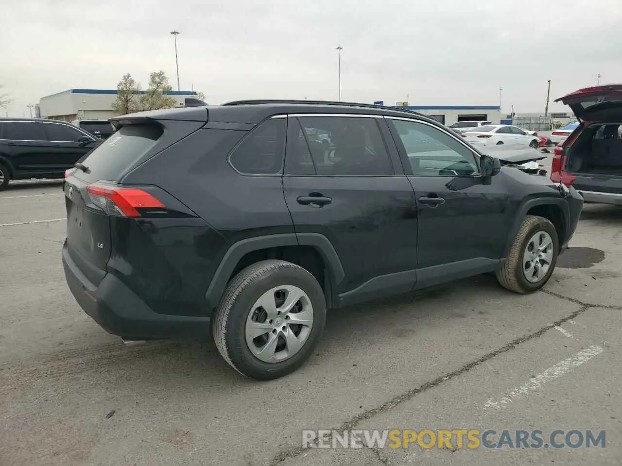 3 fotografías del automóvil dañado 2T3H1RFVXLW068782 TOYOTA RAV4 2020