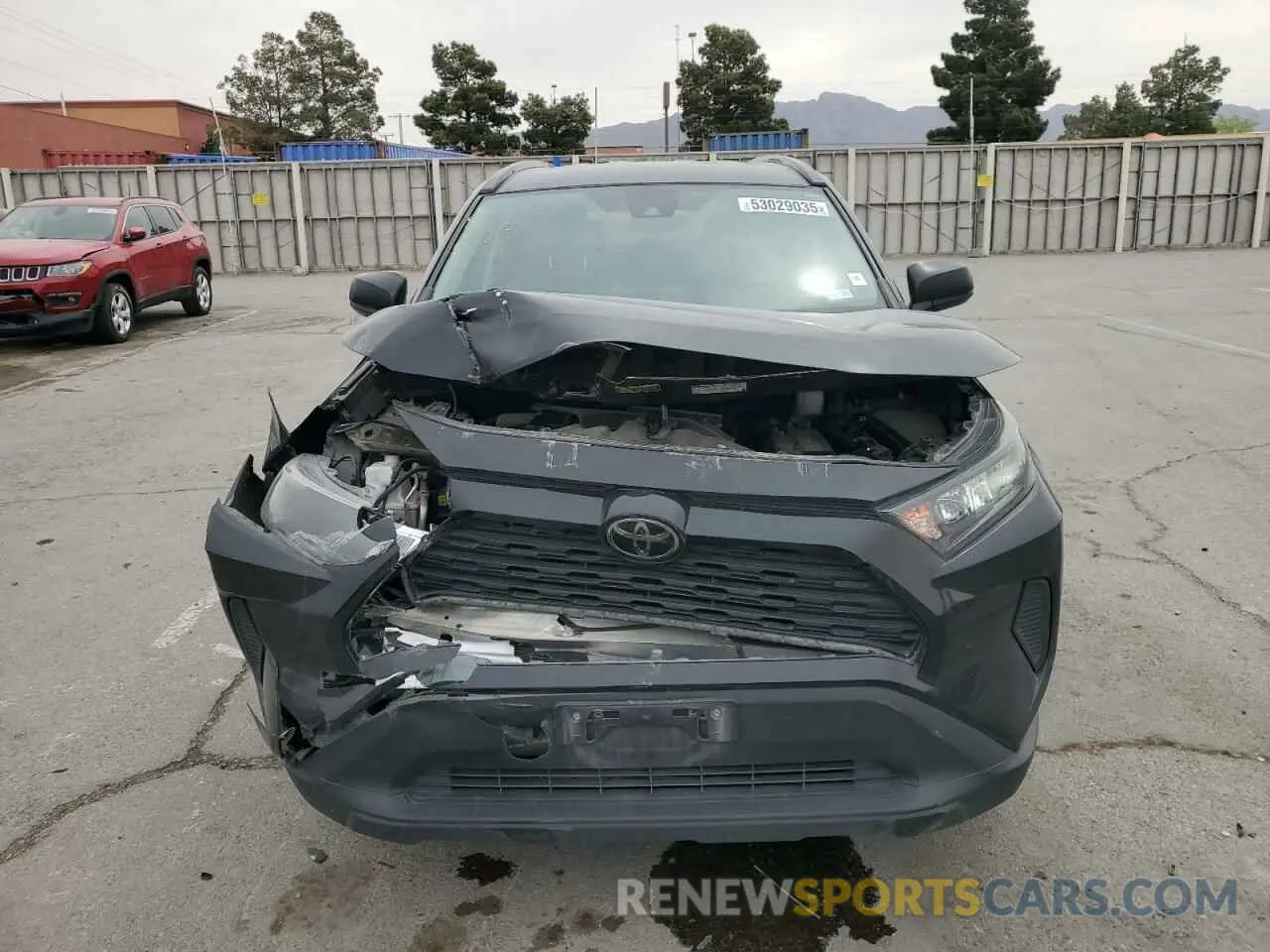 5 fotografías del automóvil dañado 2T3H1RFVXLW068782 TOYOTA RAV4 2020