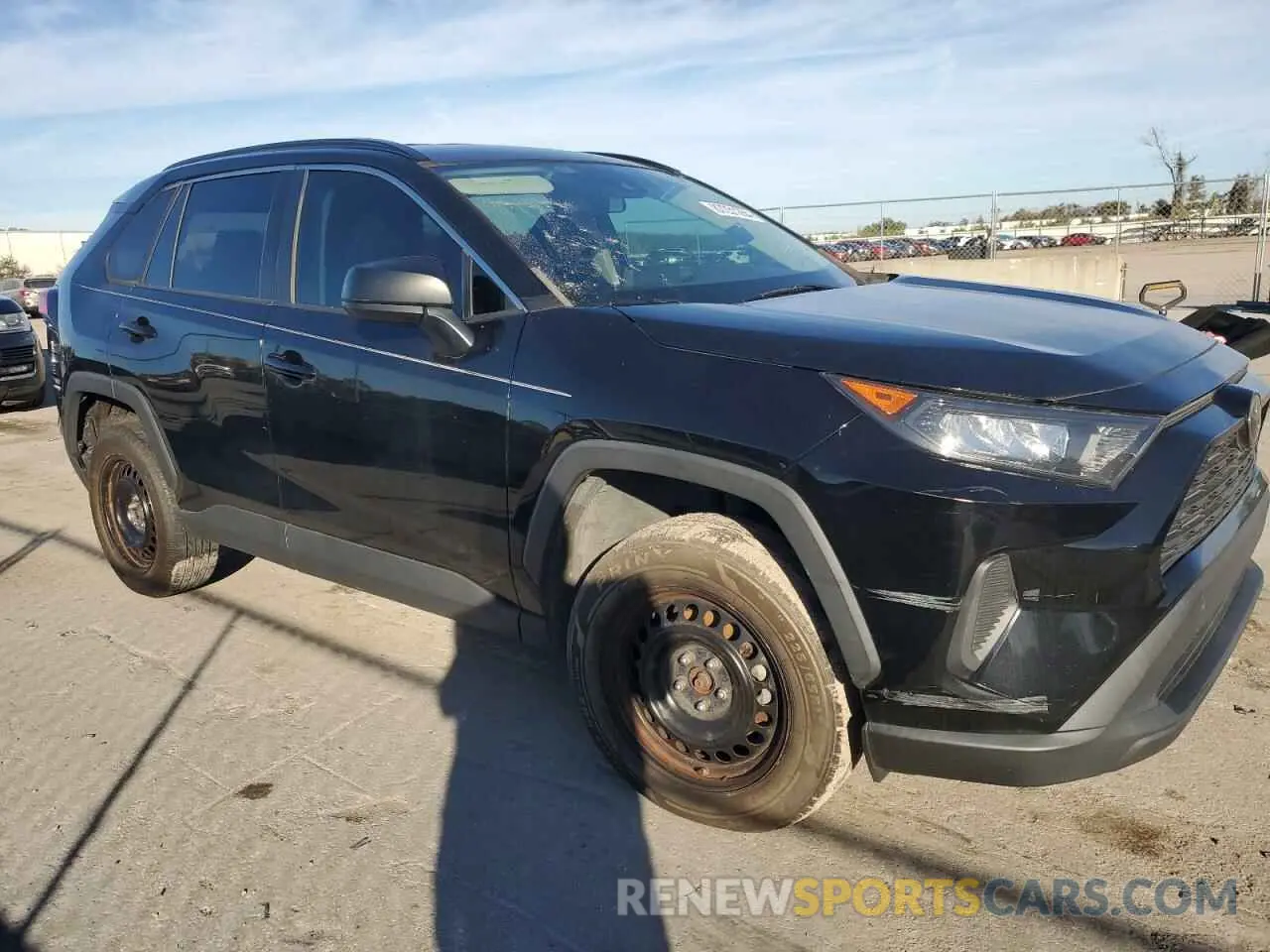 4 fotografías del automóvil dañado 2T3H1RFVXLW069298 TOYOTA RAV4 2020