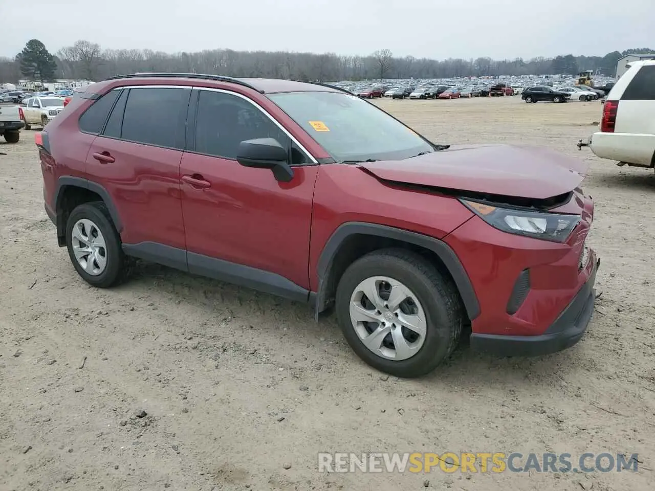 4 fotografías del automóvil dañado 2T3H1RFVXLW077949 TOYOTA RAV4 2020