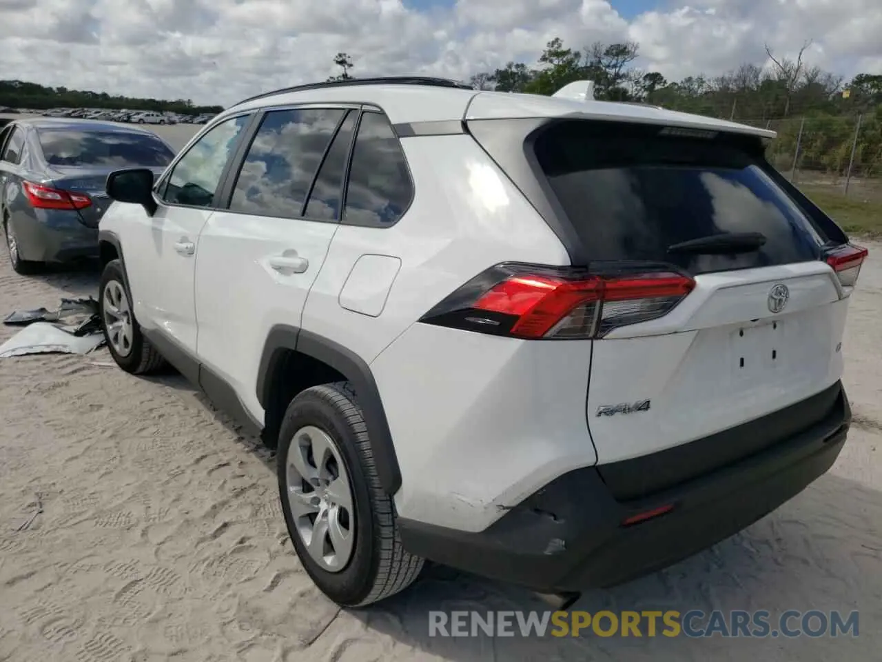 3 fotografías del automóvil dañado 2T3H1RFVXLW080317 TOYOTA RAV4 2020