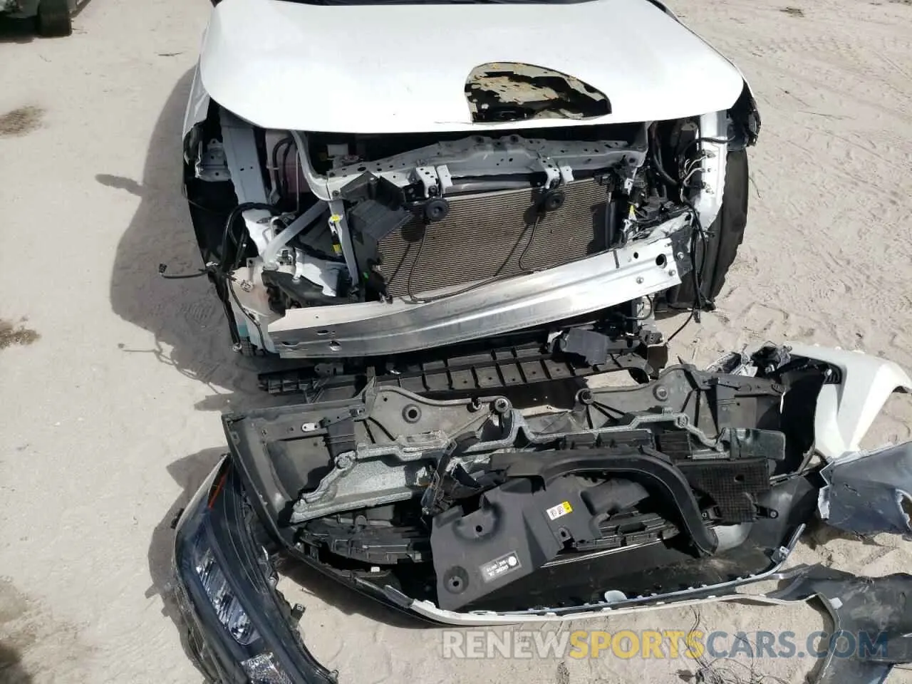 9 fotografías del automóvil dañado 2T3H1RFVXLW080317 TOYOTA RAV4 2020
