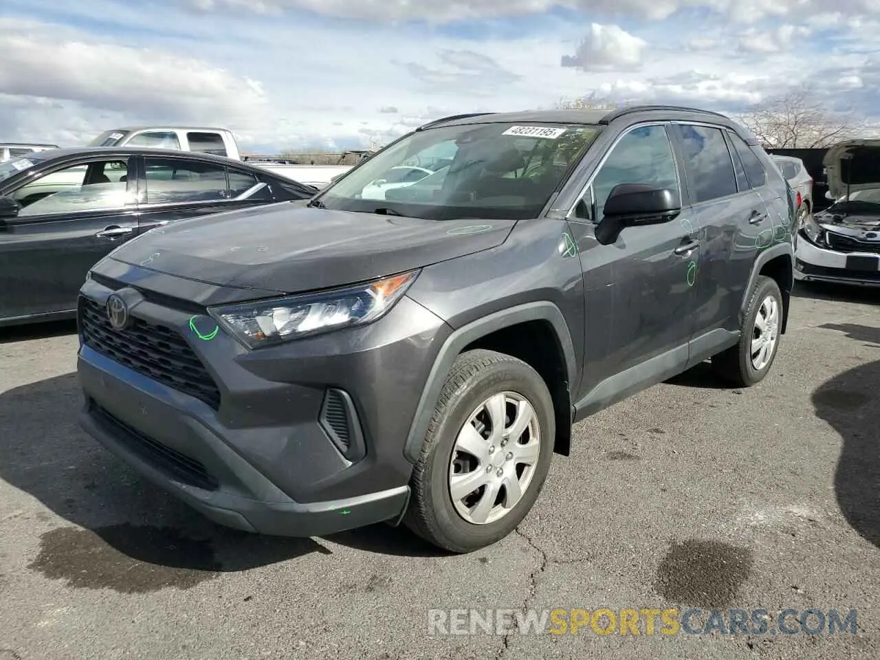 1 fotografías del automóvil dañado 2T3H1RFVXLW086232 TOYOTA RAV4 2020