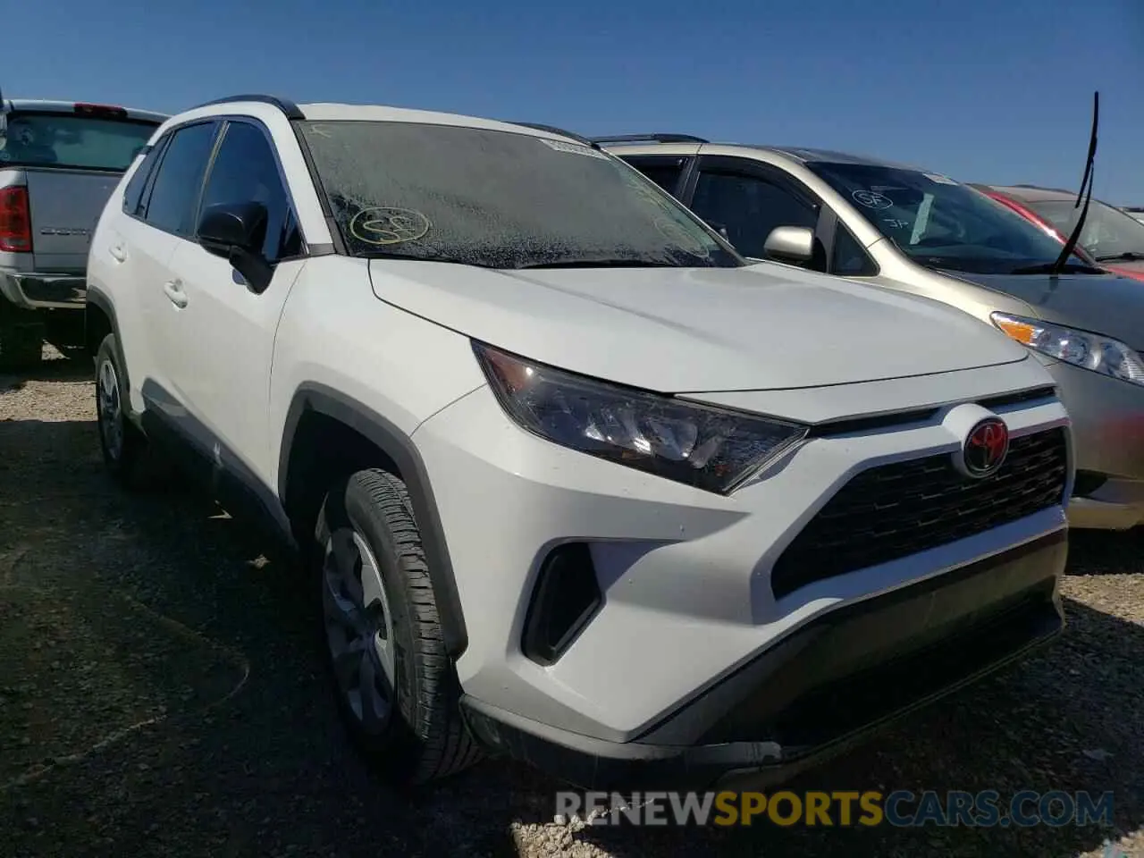 1 fotografías del automóvil dañado 2T3H1RFVXLW090426 TOYOTA RAV4 2020