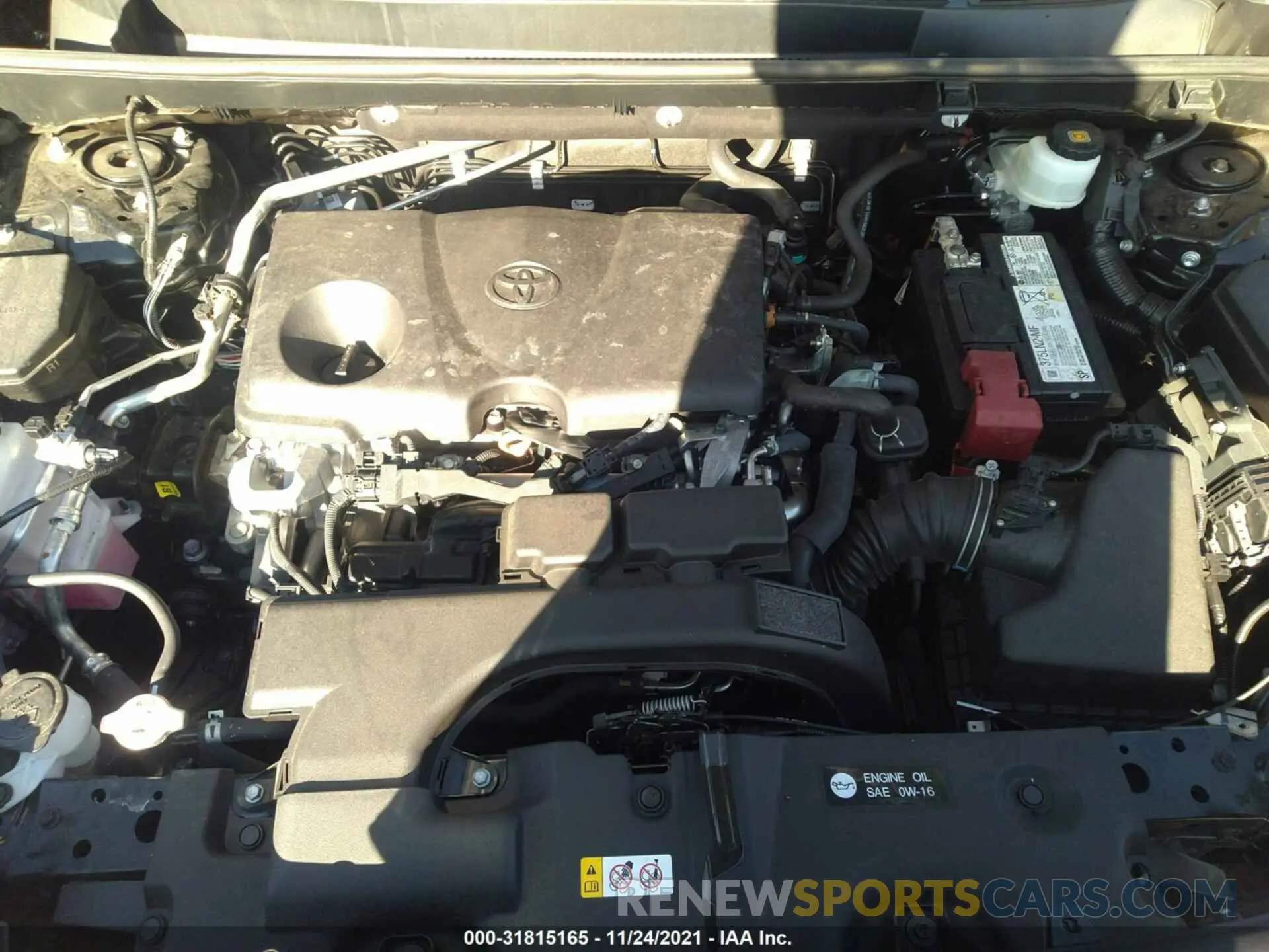 10 fotografías del automóvil dañado 2T3J1RFV1LC079124 TOYOTA RAV4 2020