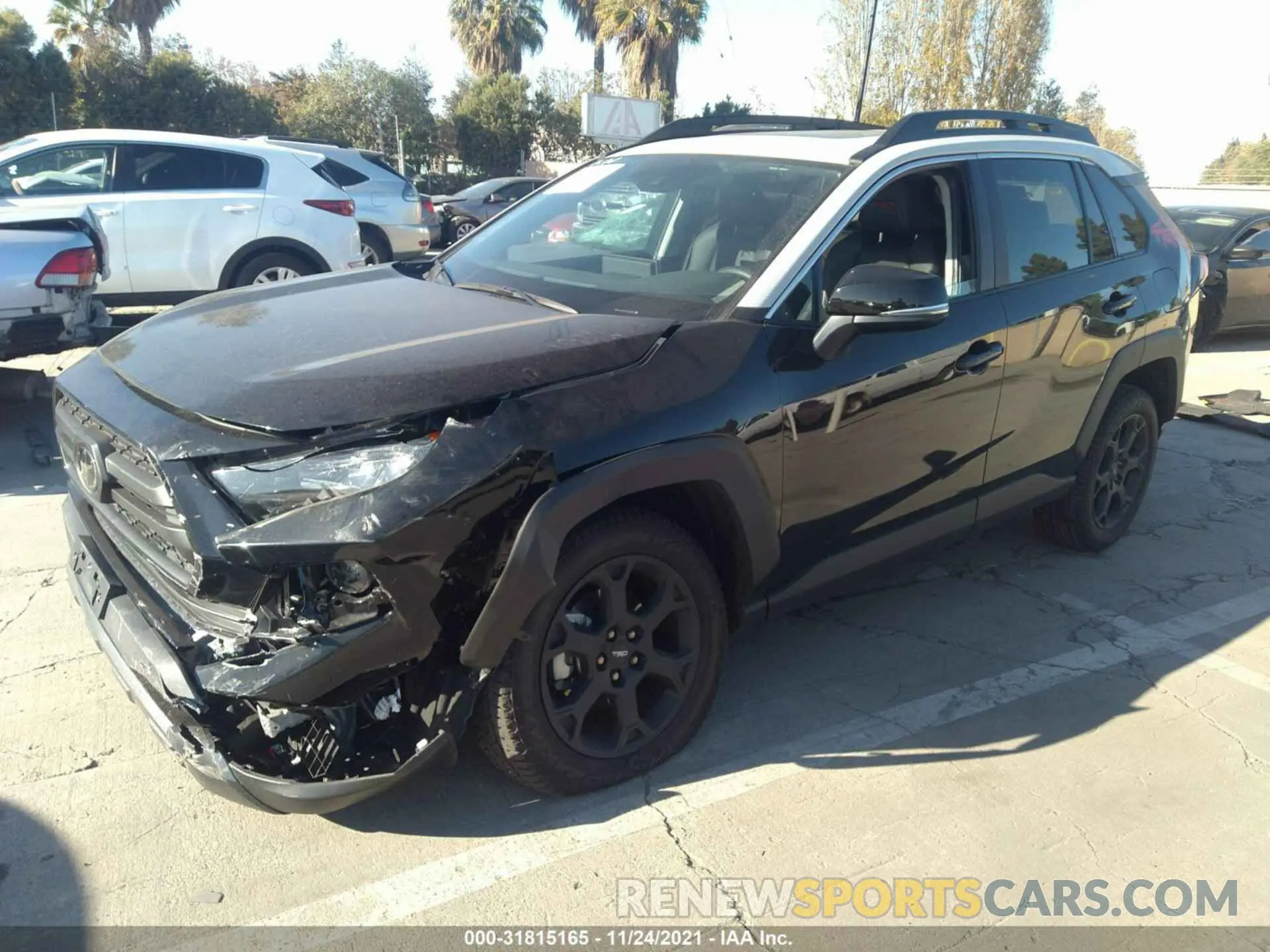 2 fotografías del automóvil dañado 2T3J1RFV1LC079124 TOYOTA RAV4 2020