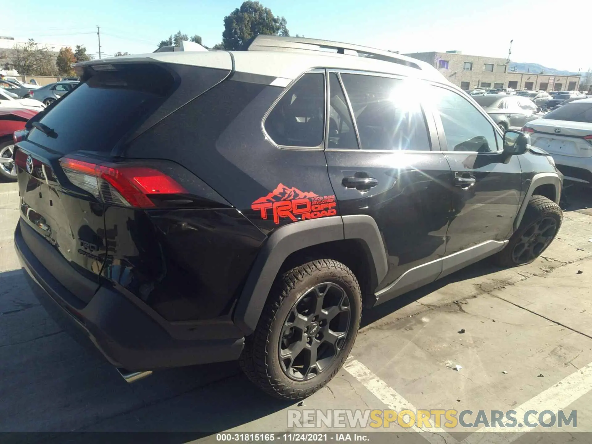 4 fotografías del automóvil dañado 2T3J1RFV1LC079124 TOYOTA RAV4 2020