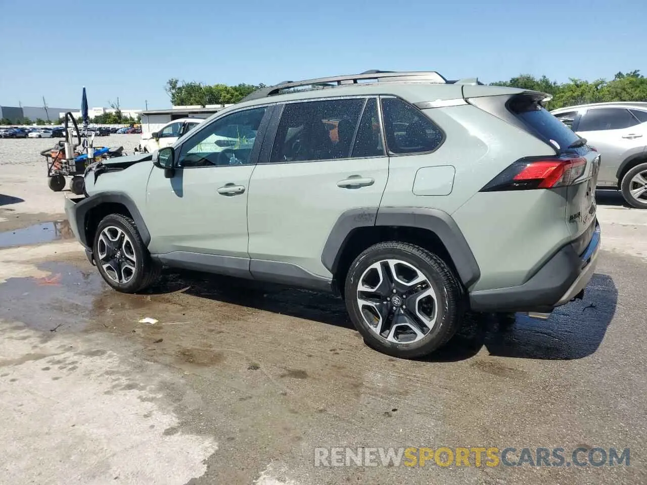 2 fotografías del automóvil dañado 2T3J1RFV1LC127432 TOYOTA RAV4 2020