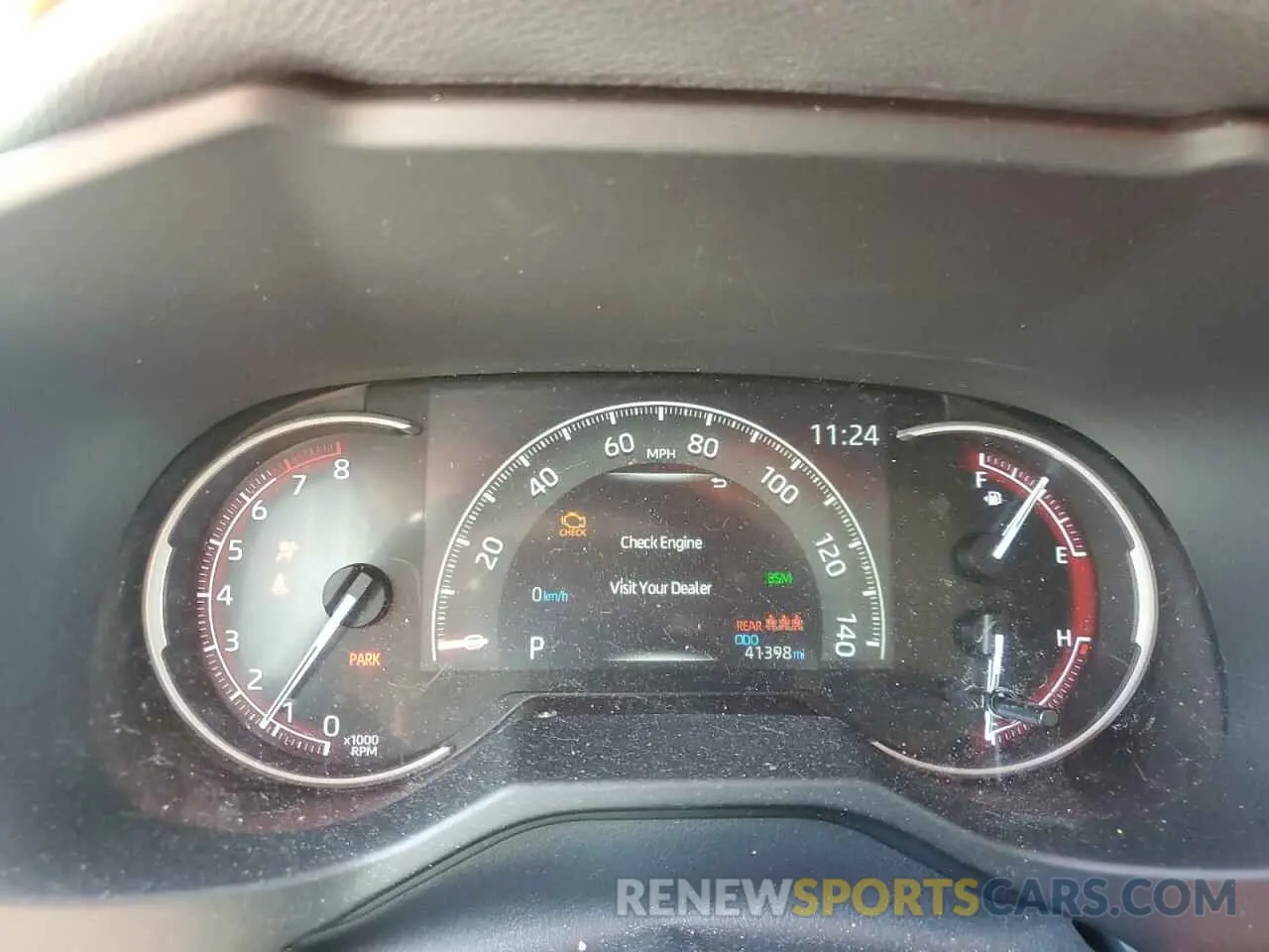 9 fotografías del automóvil dañado 2T3J1RFV1LC127432 TOYOTA RAV4 2020