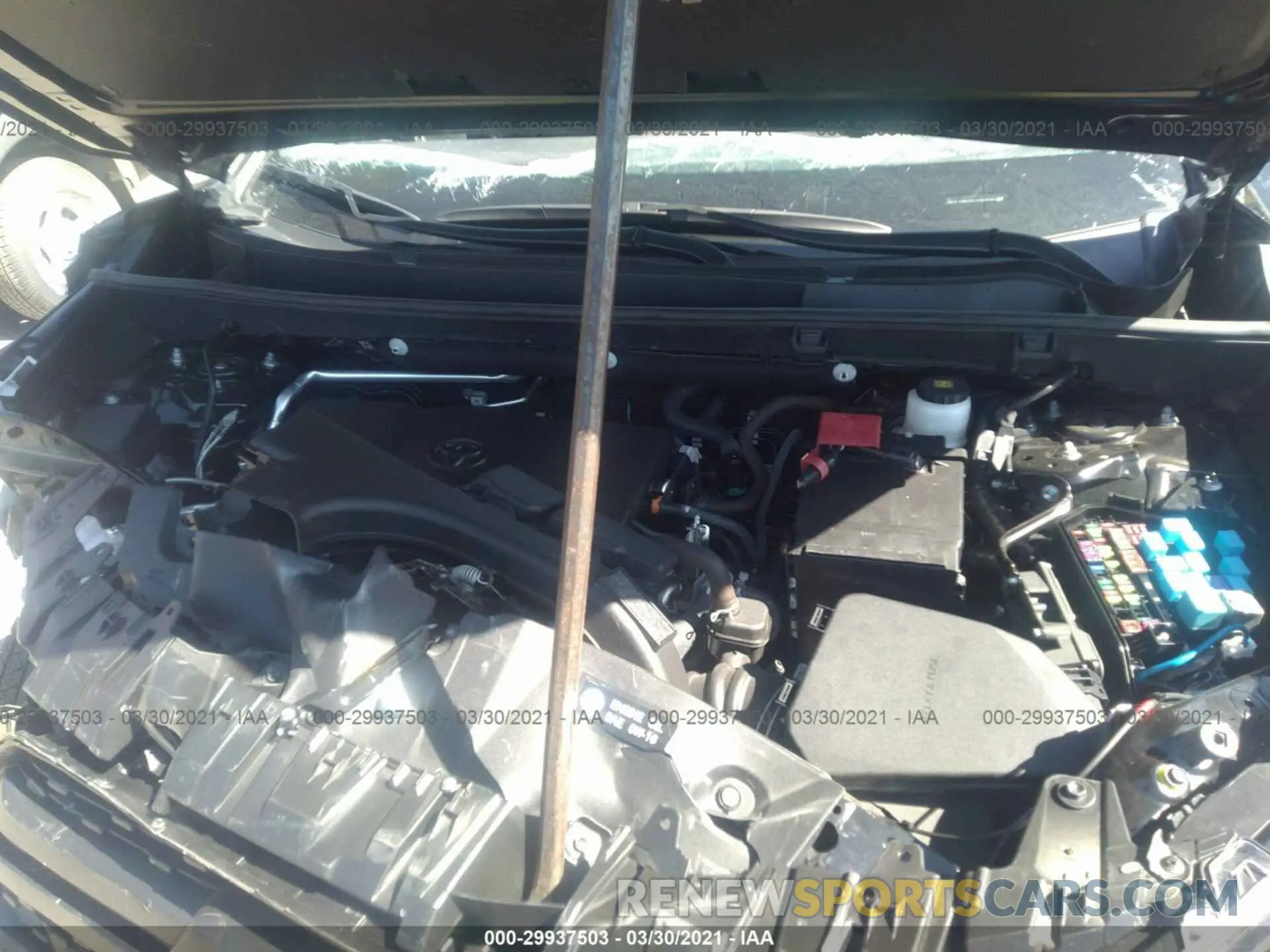 10 fotografías del automóvil dañado 2T3J1RFV2LC062591 TOYOTA RAV4 2020
