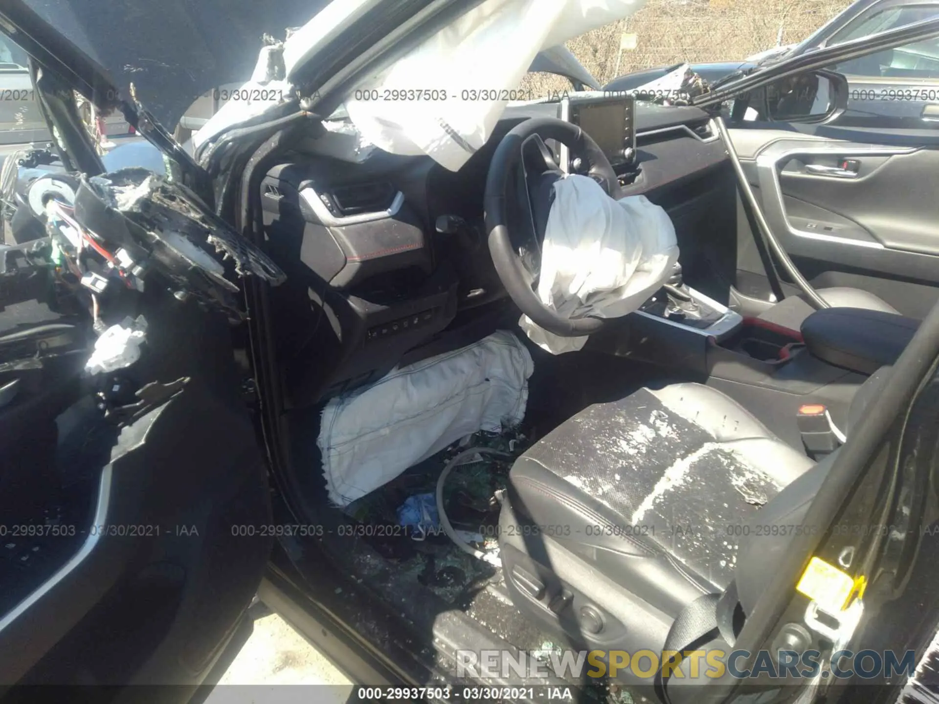 5 fotografías del automóvil dañado 2T3J1RFV2LC062591 TOYOTA RAV4 2020