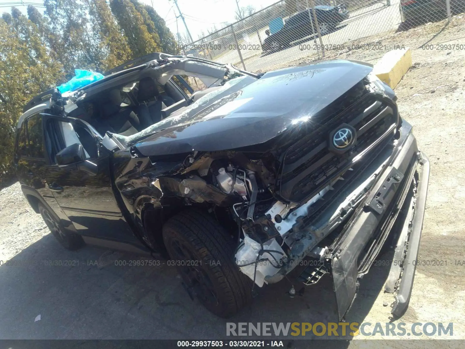 6 fotografías del automóvil dañado 2T3J1RFV2LC062591 TOYOTA RAV4 2020