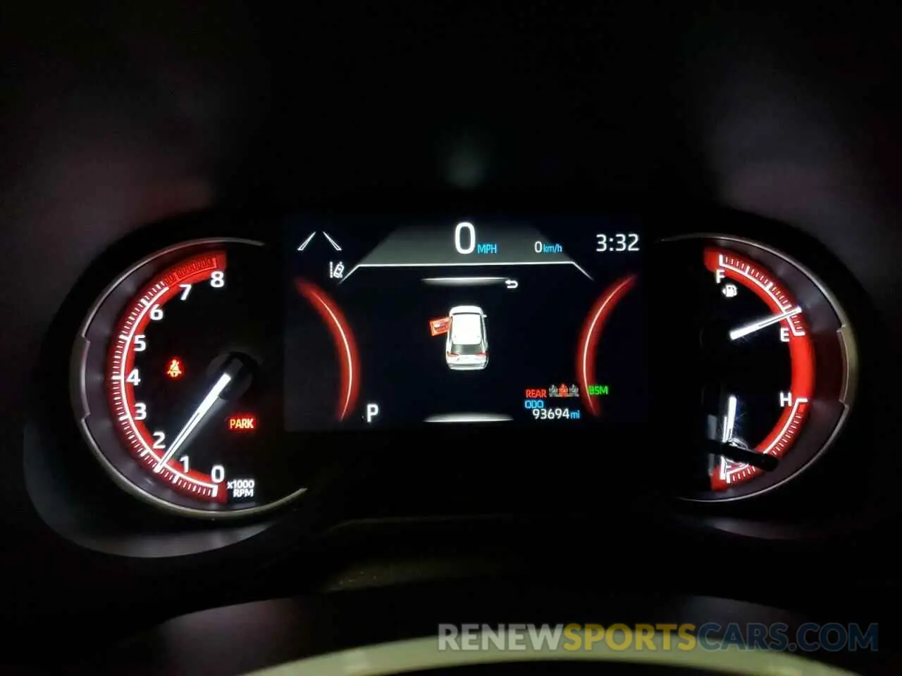 9 fotografías del automóvil dañado 2T3J1RFV2LC074708 TOYOTA RAV4 2020