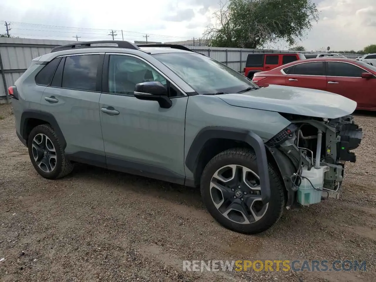 4 fotografías del automóvil dañado 2T3J1RFV3LC121339 TOYOTA RAV4 2020