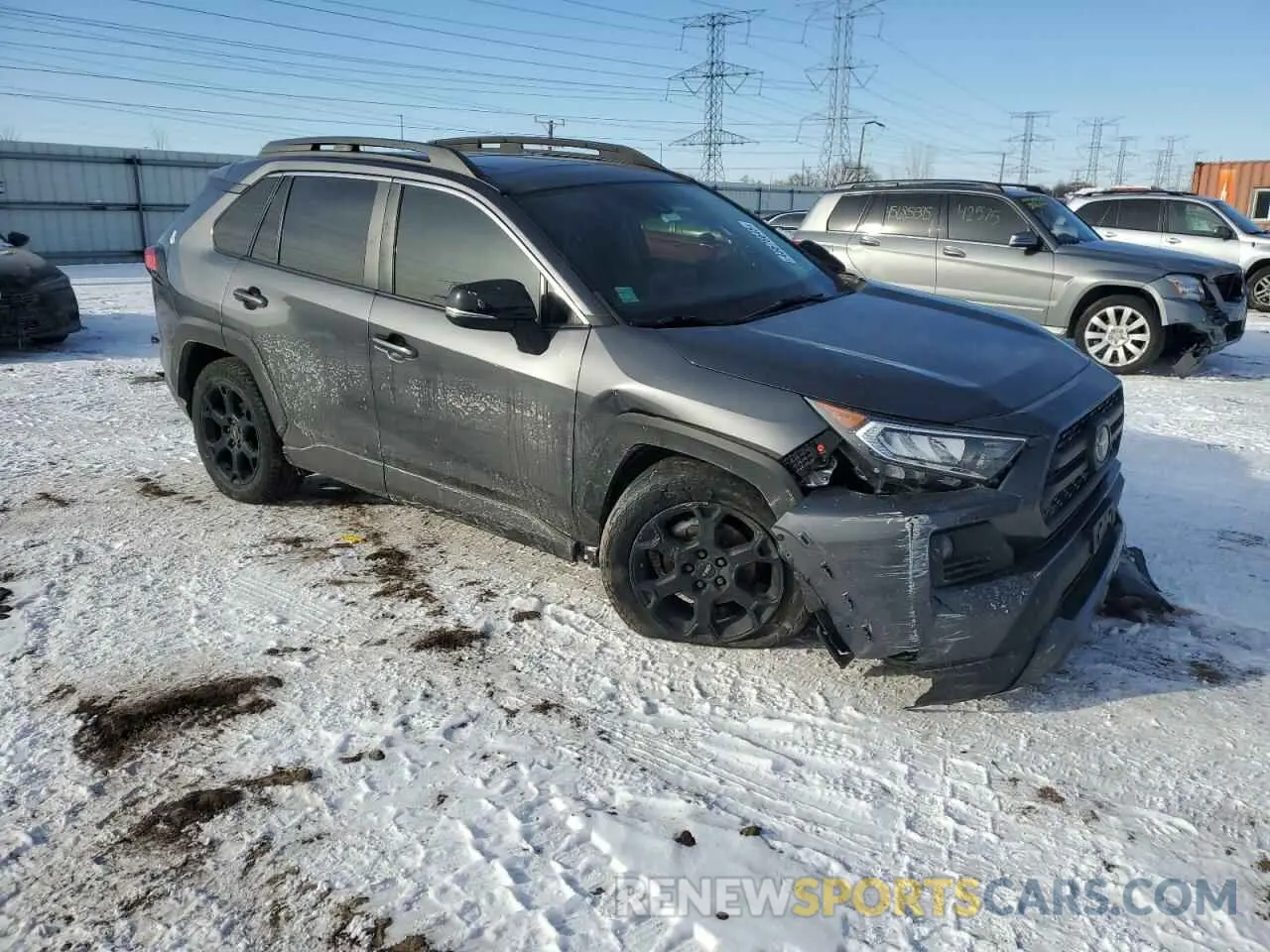 4 fotografías del automóvil dañado 2T3J1RFV4LC079229 TOYOTA RAV4 2020