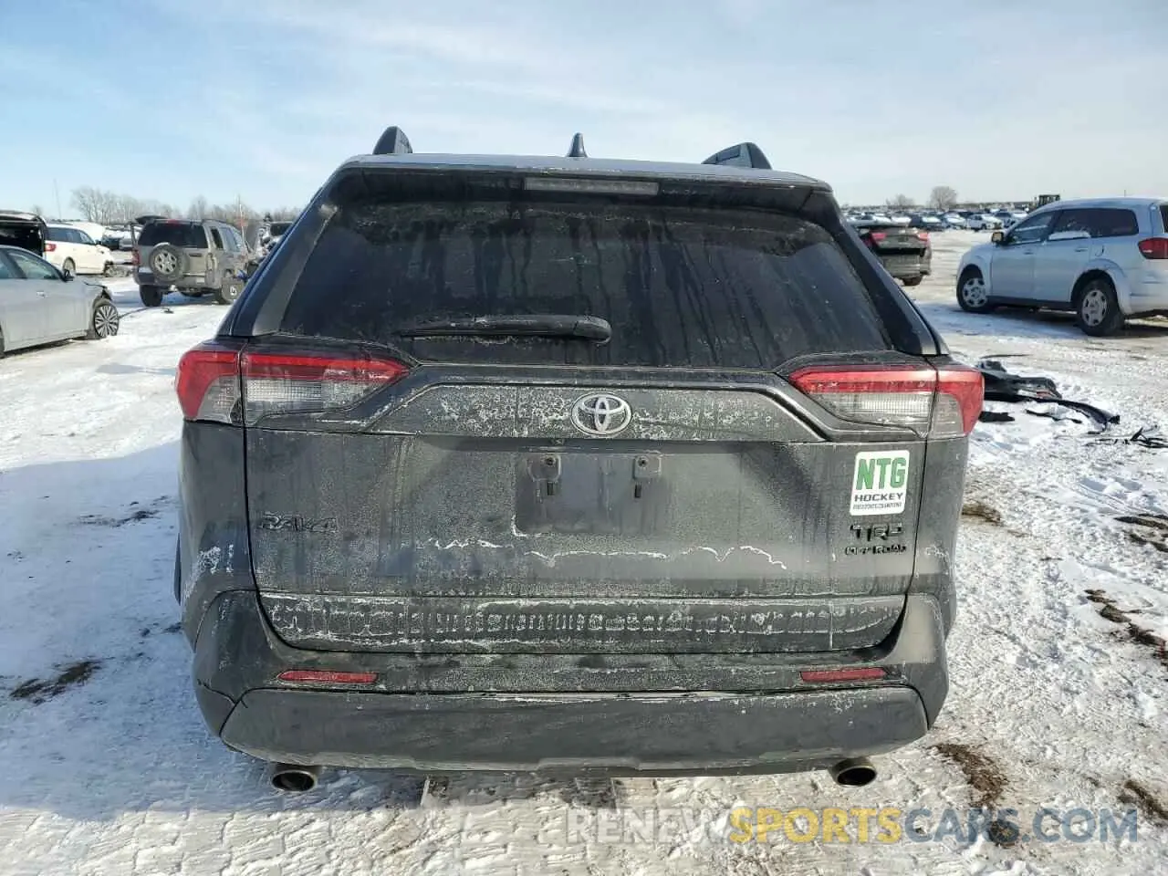 6 fotografías del automóvil dañado 2T3J1RFV4LC079229 TOYOTA RAV4 2020