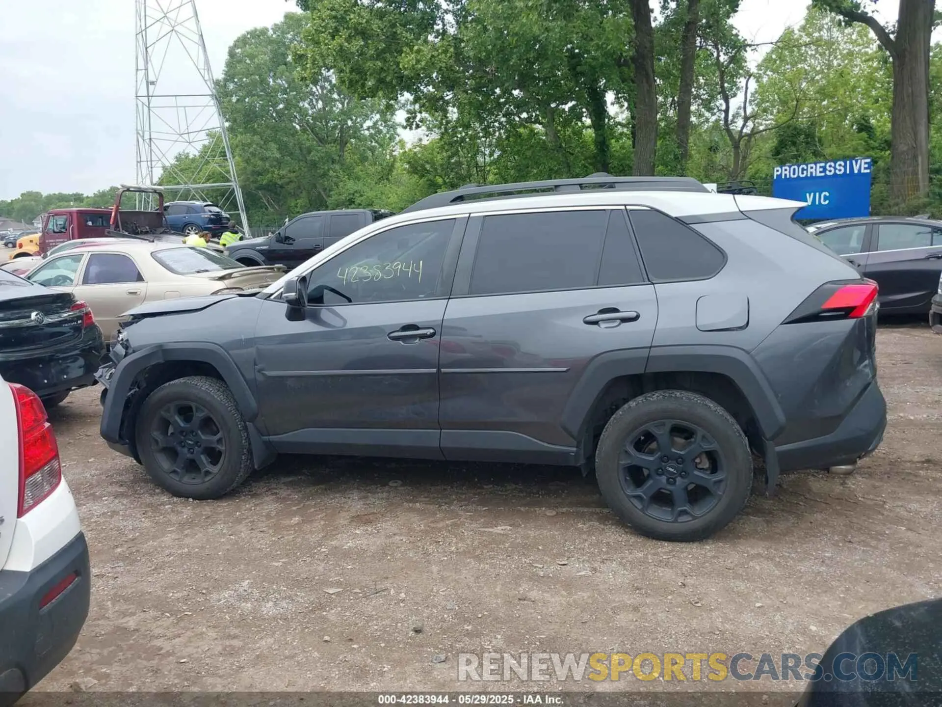 14 fotografías del automóvil dañado 2T3J1RFV4LC087234 TOYOTA RAV4 2020