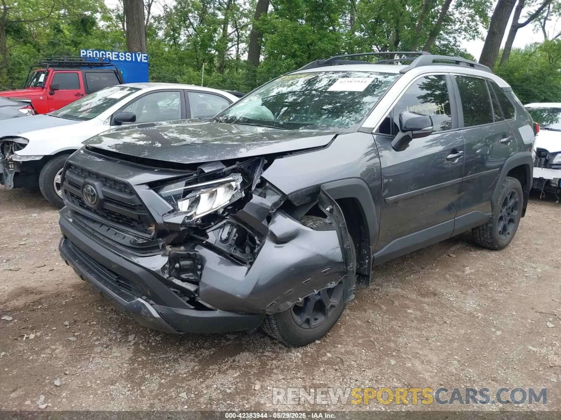 6 fotografías del automóvil dañado 2T3J1RFV4LC087234 TOYOTA RAV4 2020