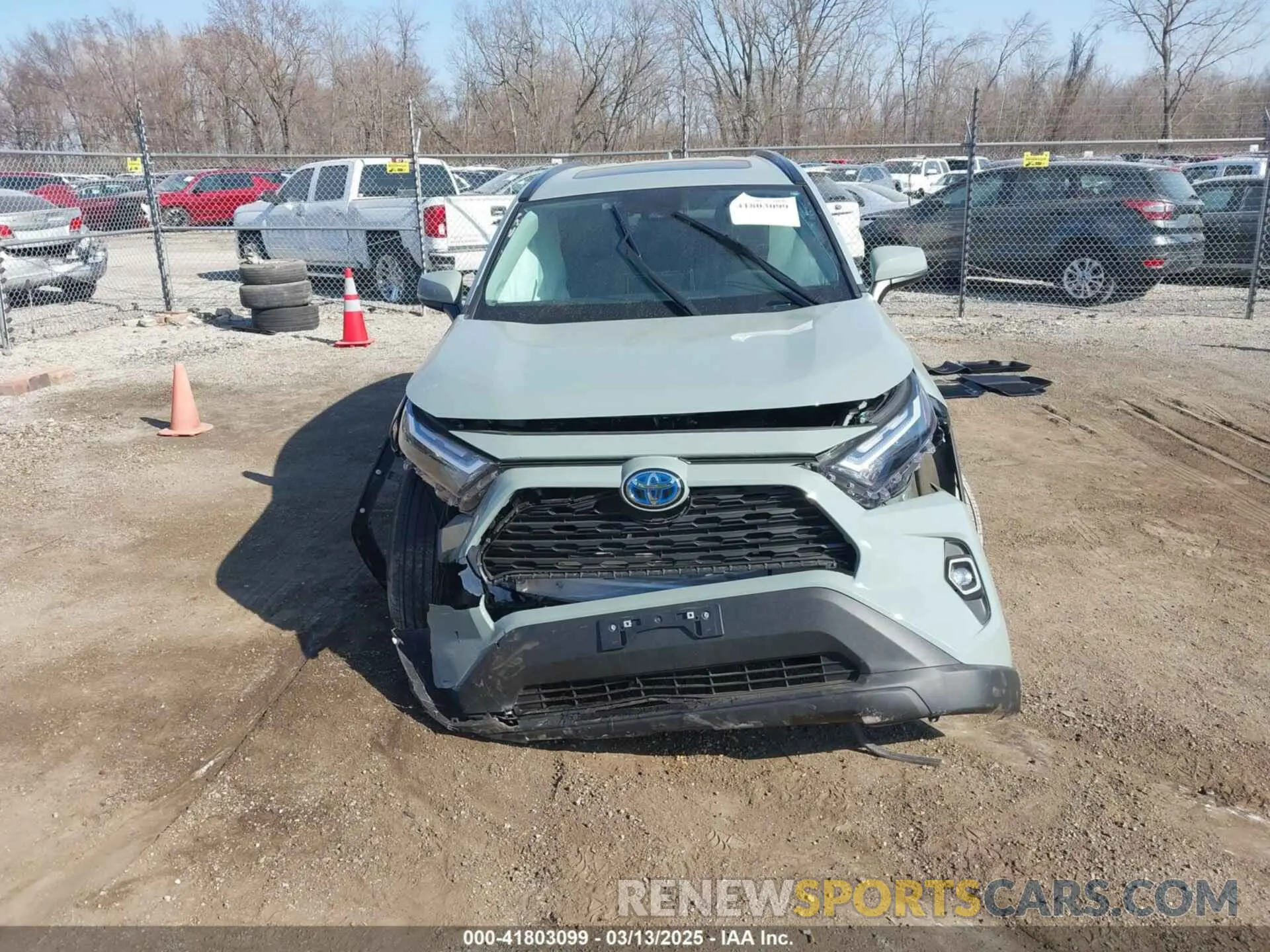 12 fotografías del automóvil dañado 2T3J1RFV4LC087766 TOYOTA RAV4 2020
