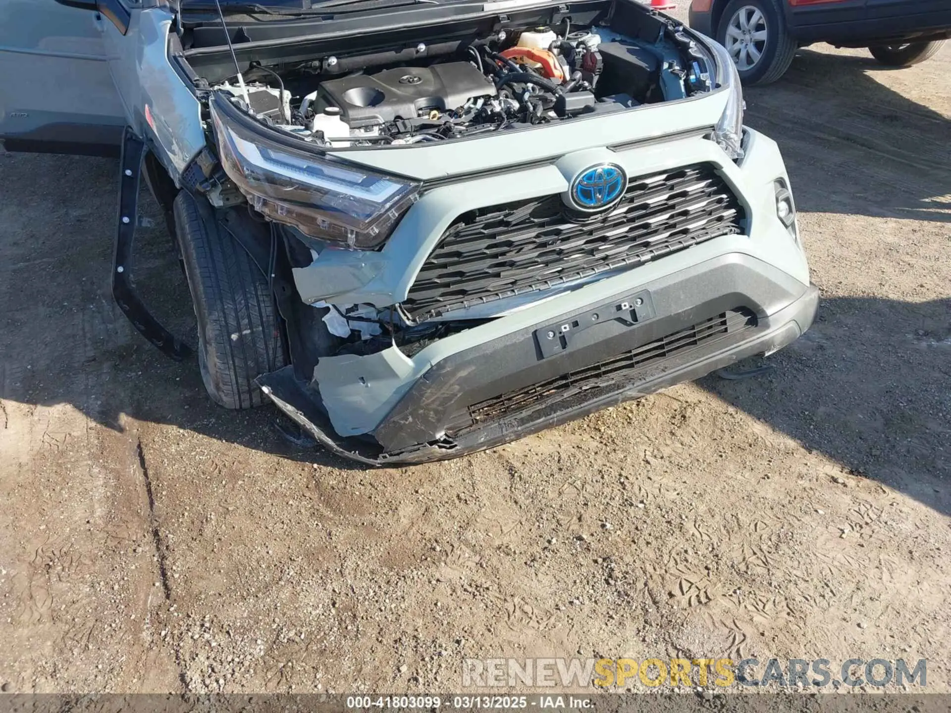 6 fotografías del automóvil dañado 2T3J1RFV4LC087766 TOYOTA RAV4 2020