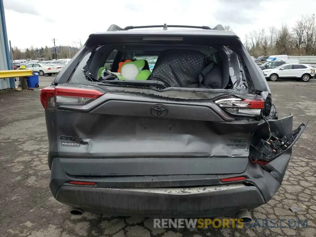 6 fotografías del automóvil dañado 2T3J1RFV4LC095270 TOYOTA RAV4 2020