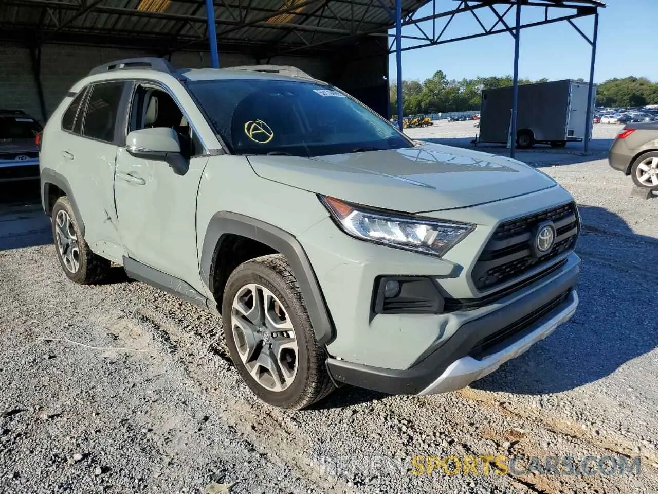 1 fotografías del automóvil dañado 2T3J1RFV4LC128817 TOYOTA RAV4 2020