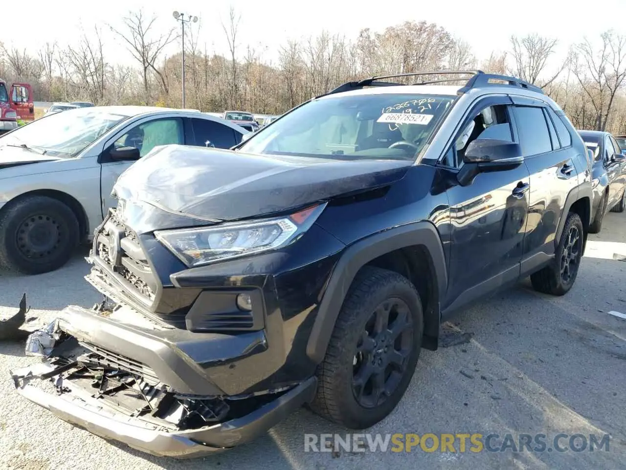 2 fotografías del automóvil dañado 2T3J1RFV5LC060866 TOYOTA RAV4 2020
