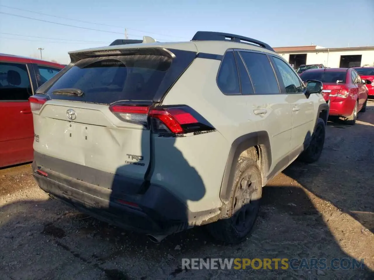 4 fotografías del automóvil dañado 2T3J1RFV5LC071222 TOYOTA RAV4 2020