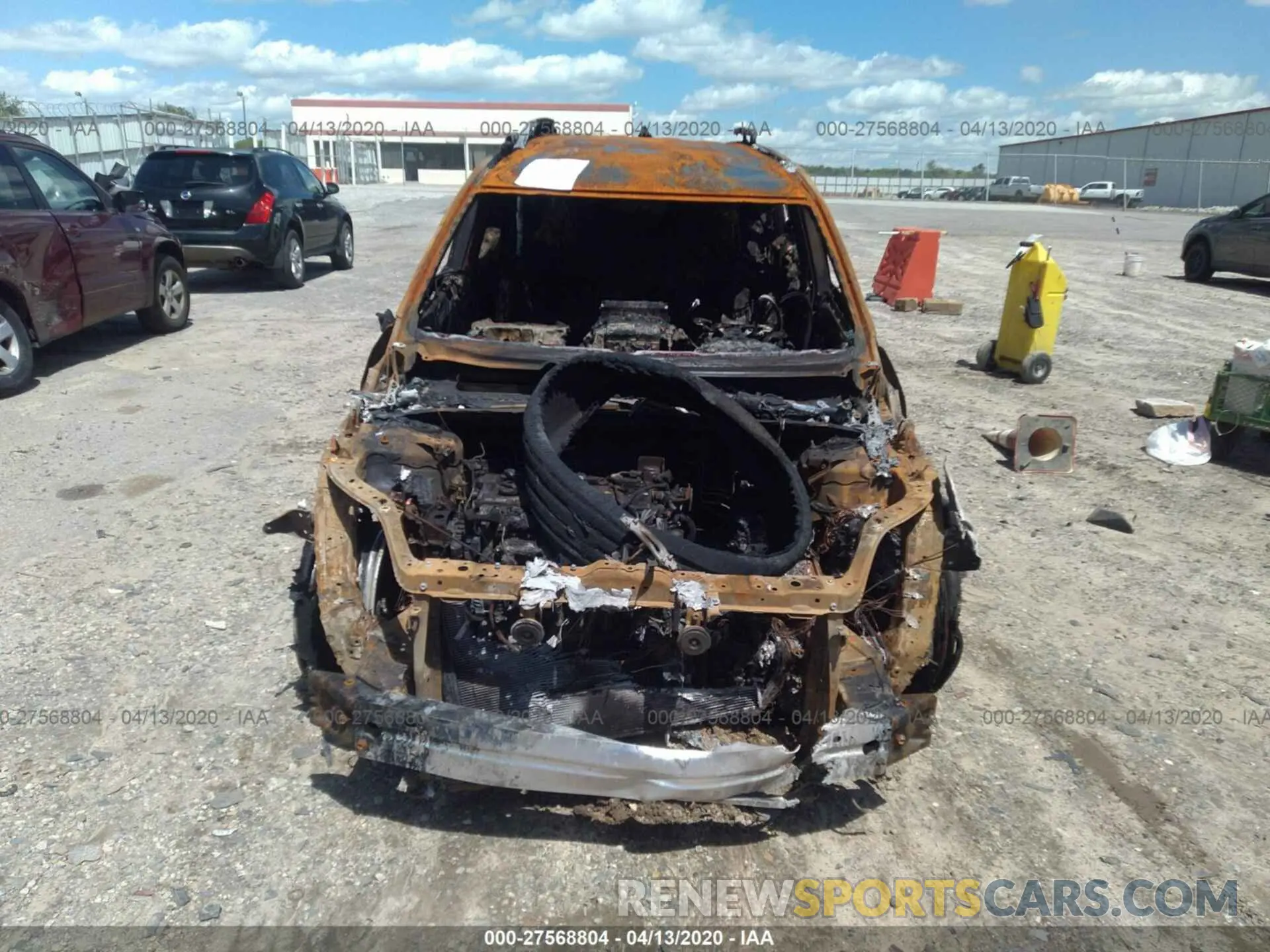 6 fotografías del automóvil dañado 2T3J1RFV5LC074086 TOYOTA RAV4 2020