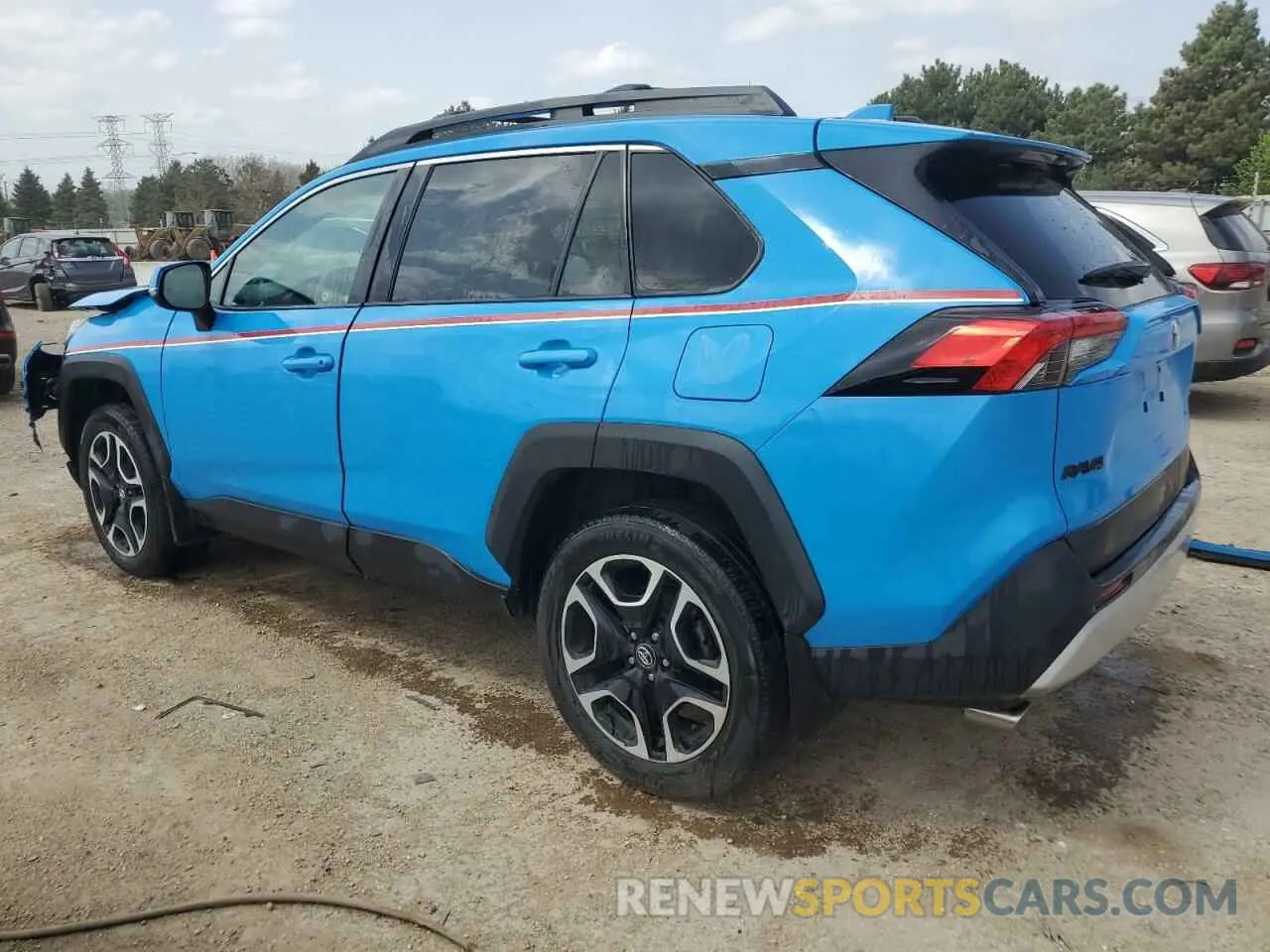 2 fotografías del automóvil dañado 2T3J1RFV6LC064523 TOYOTA RAV4 2020