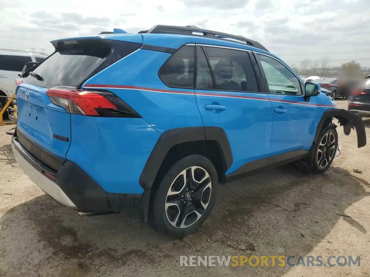 3 fotografías del automóvil dañado 2T3J1RFV6LC064523 TOYOTA RAV4 2020