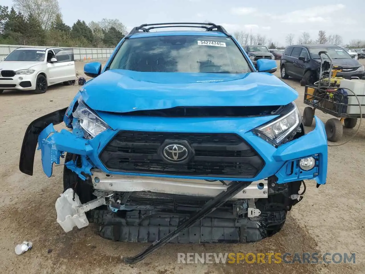 5 fotografías del automóvil dañado 2T3J1RFV6LC064523 TOYOTA RAV4 2020