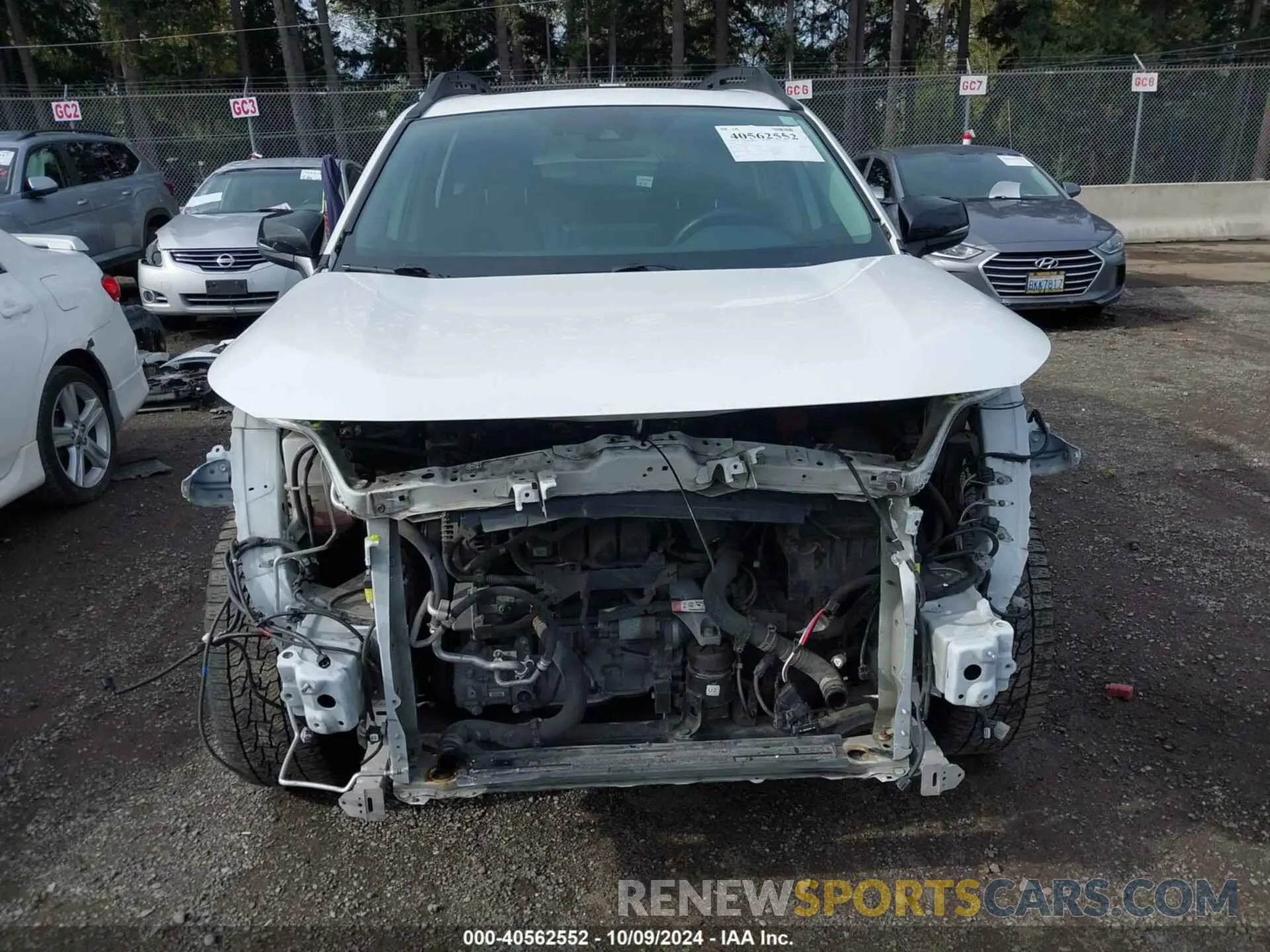 13 fotografías del automóvil dañado 2T3J1RFV7LC071125 TOYOTA RAV4 2020