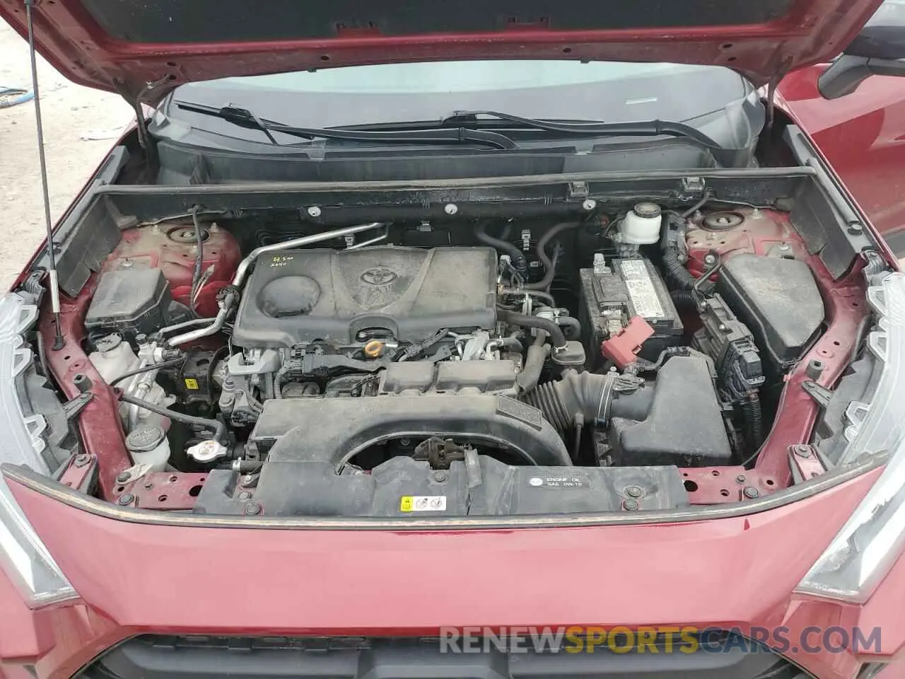 12 fotografías del automóvil dañado 2T3J1RFV8LC071330 TOYOTA RAV4 2020