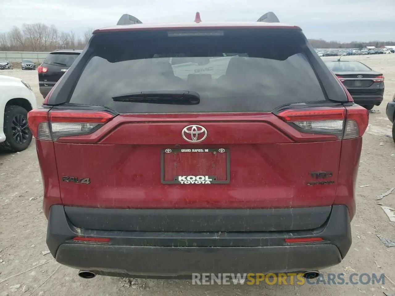 6 fotografías del automóvil dañado 2T3J1RFV8LC071330 TOYOTA RAV4 2020