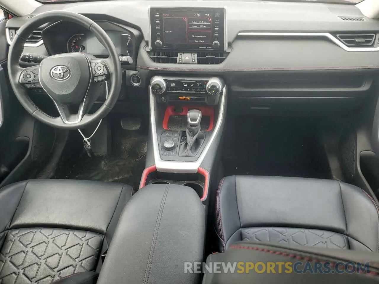 8 fotografías del automóvil dañado 2T3J1RFV8LC071330 TOYOTA RAV4 2020