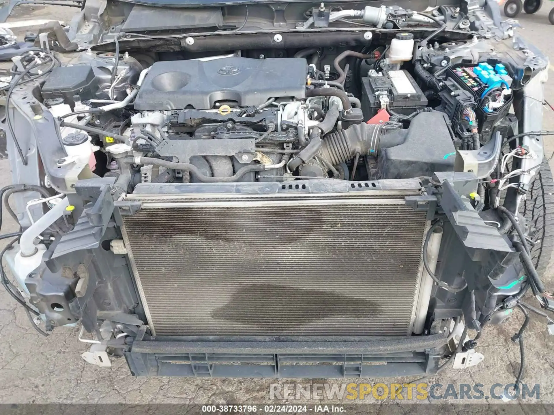 10 fotografías del automóvil dañado 2T3J1RFV8LC076320 TOYOTA RAV4 2020