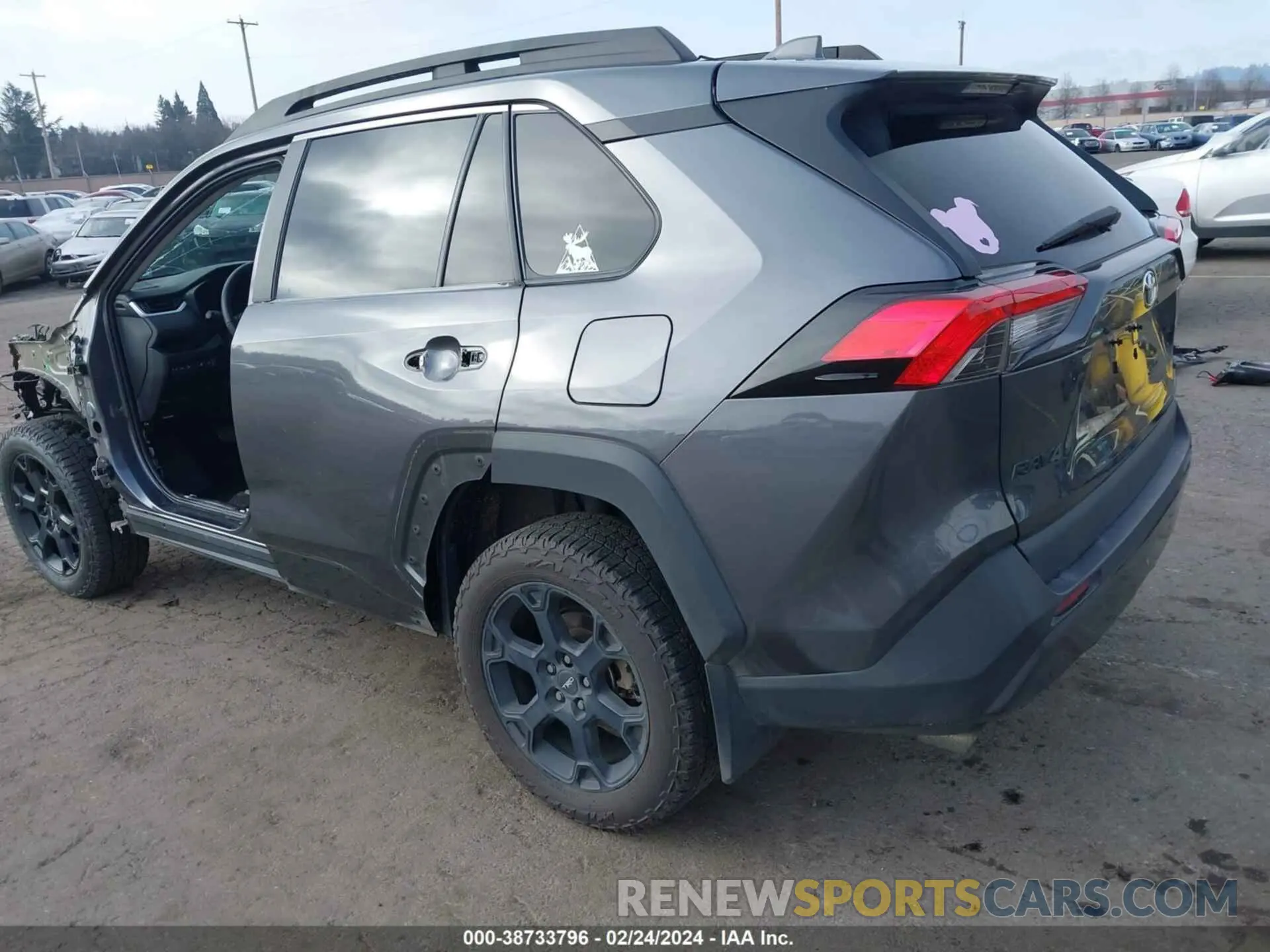 3 fotografías del automóvil dañado 2T3J1RFV8LC076320 TOYOTA RAV4 2020