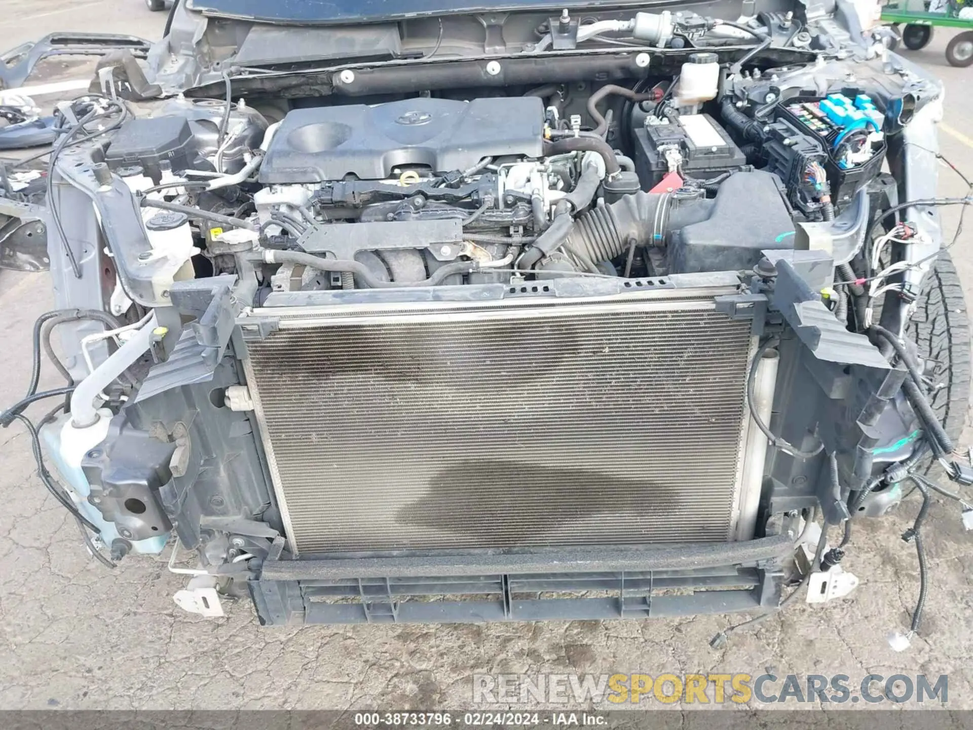 6 fotografías del automóvil dañado 2T3J1RFV8LC076320 TOYOTA RAV4 2020
