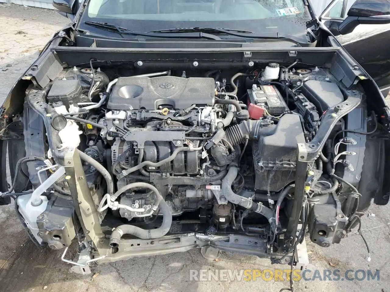 11 fotografías del automóvil dañado 2T3J1RFVXLC076772 TOYOTA RAV4 2020
