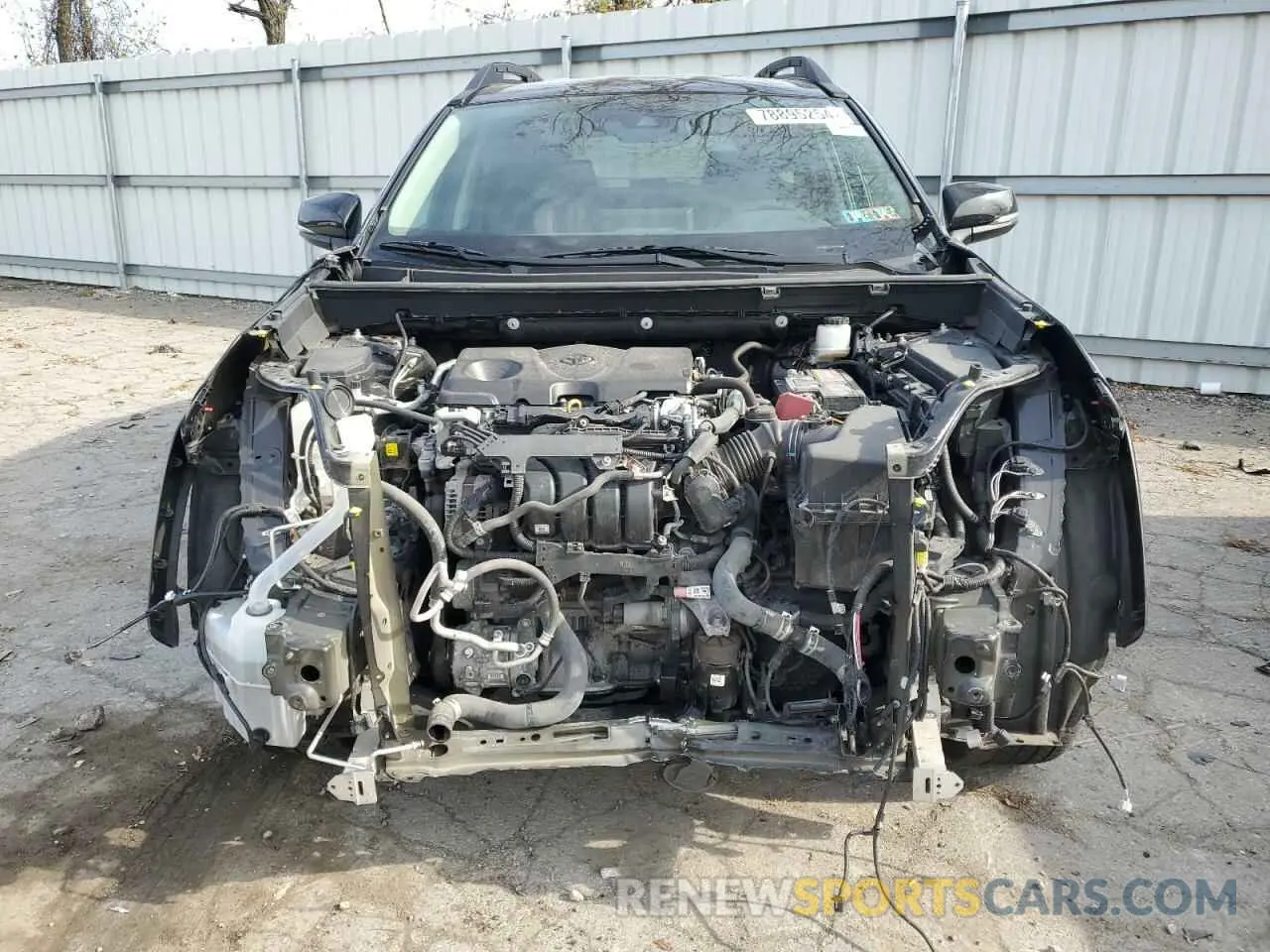5 fotografías del automóvil dañado 2T3J1RFVXLC076772 TOYOTA RAV4 2020