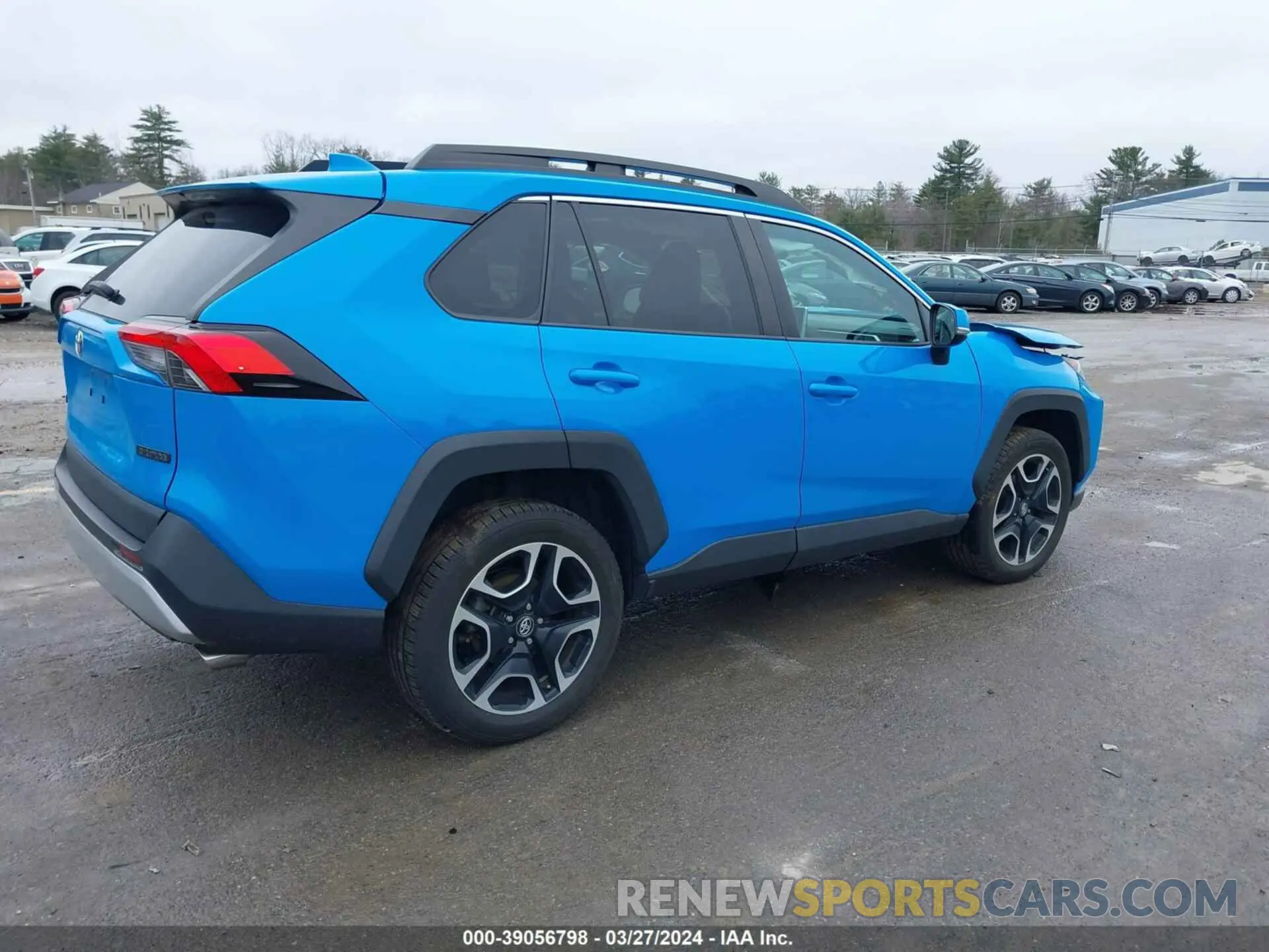 4 fotografías del automóvil dañado 2T3J1RFVXLC079106 TOYOTA RAV4 2020