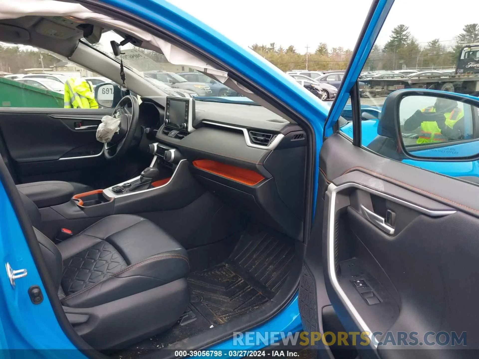 5 fotografías del automóvil dañado 2T3J1RFVXLC079106 TOYOTA RAV4 2020
